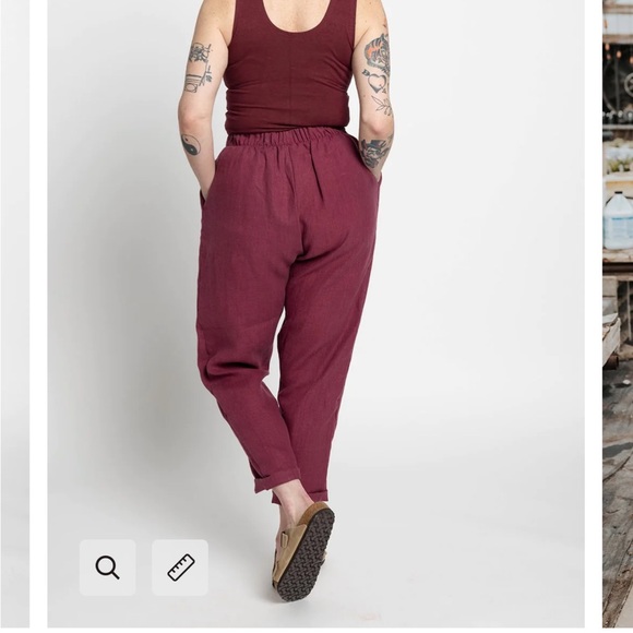 CONSCIOUS CLOTHING Sophie pants - XS in Orchid NWOT - Picture 2 of 8